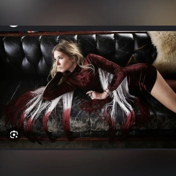 Sugarhigh Lovestoned Fringe Dress Designer - Picture 3 of 5